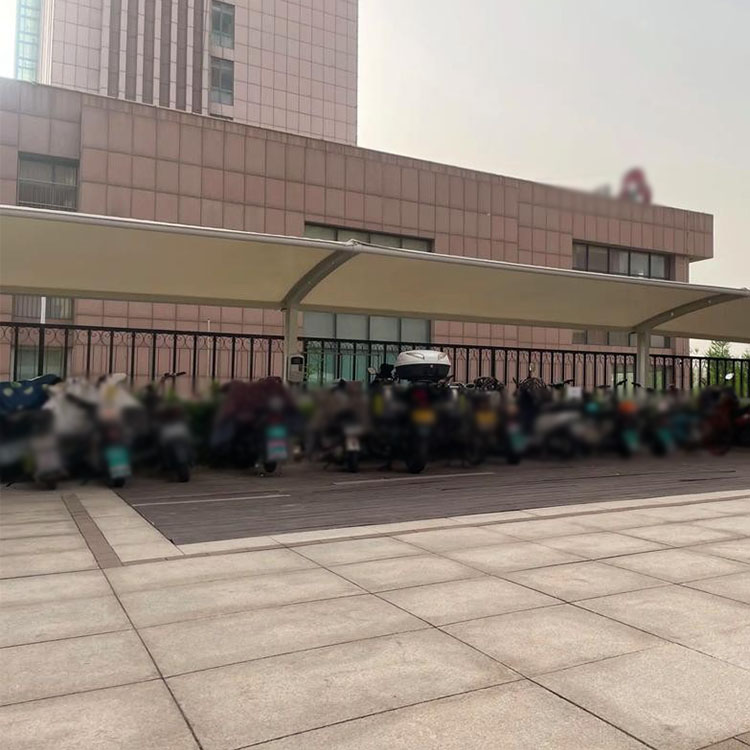 荔浦市膜结构电动车棚